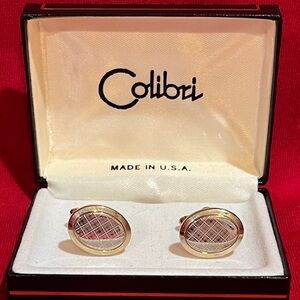 Gold and Silver Cufflinks